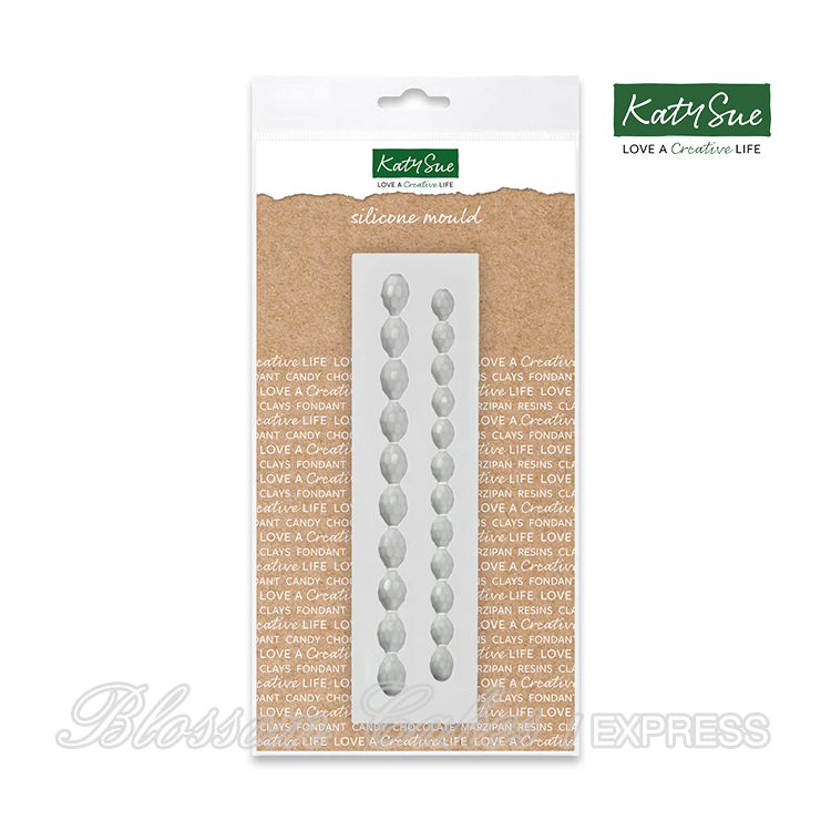 Katy Sue Faceted Beads Silicone Mould