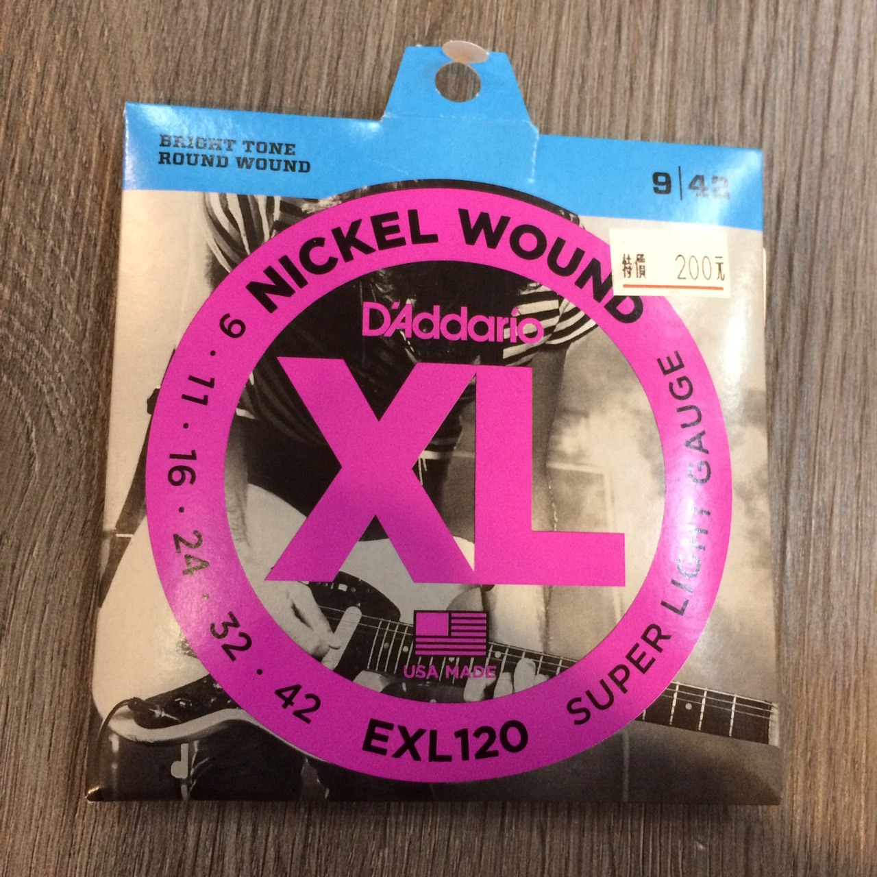 D’Addario EXL Nickel Wound 0942/1046/1149 電吉他弦 美國製 公司貨【宛伶樂器】