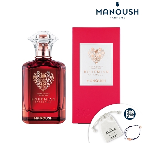 【GISH Beauty】Manoush 廣藿香與琥珀全能淡香水 100ml