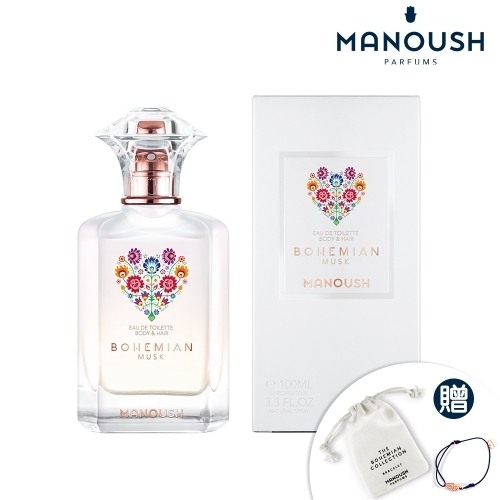 【GISH Beauty】Manoush 白麝香與鈴蘭全能淡香水 100ml