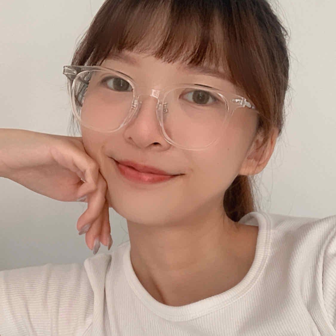 🇰🇷G04 清新色系平光眼鏡｜4 color