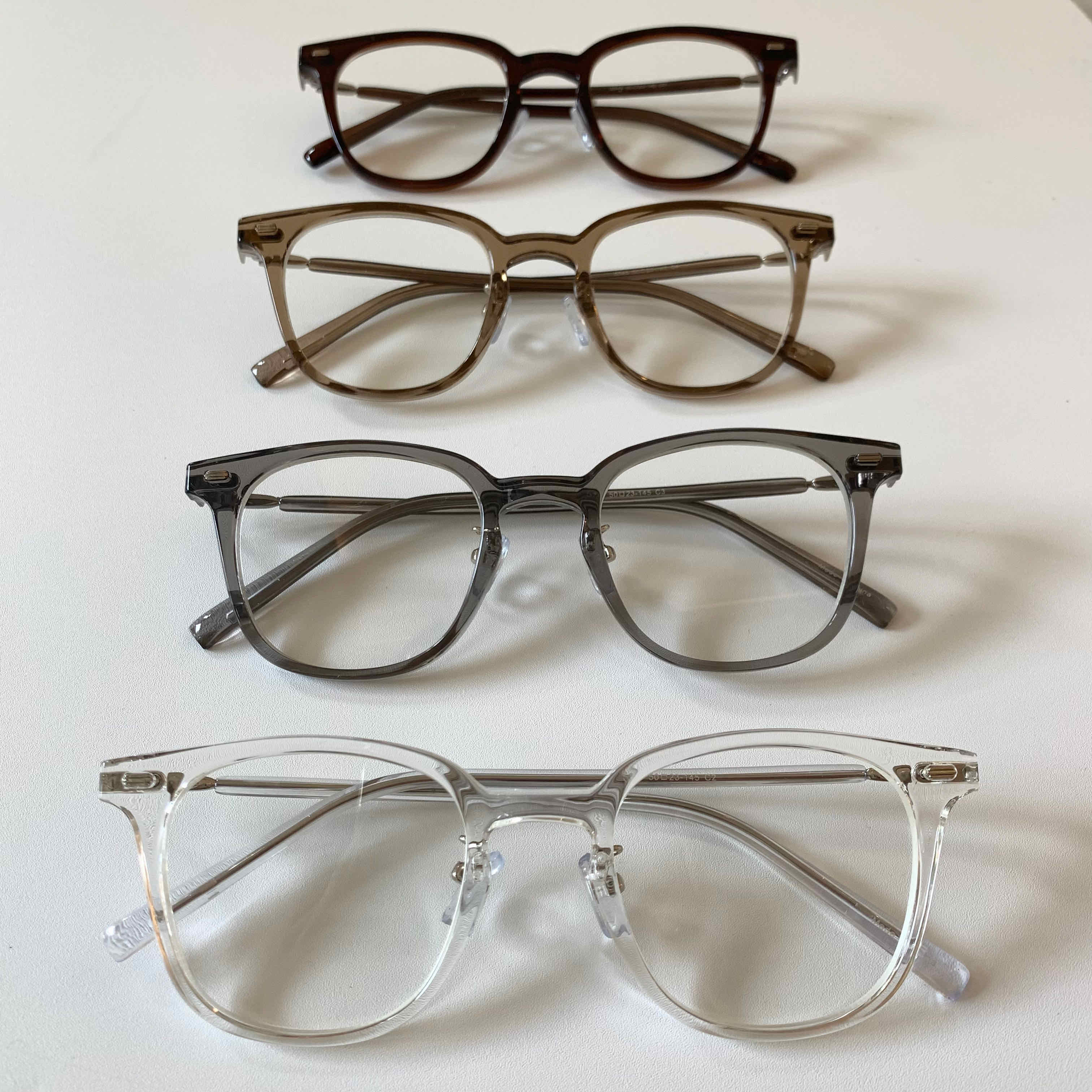 🇰🇷G04 清新色系平光眼鏡｜4 color