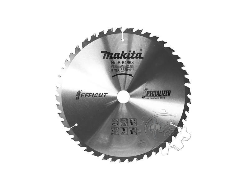 ＊中崙五金【附發票】牧田原廠 【260*25.4mm*1.65mm*45T】木材鎢鋼鋸片 新式刀刃 B-64668