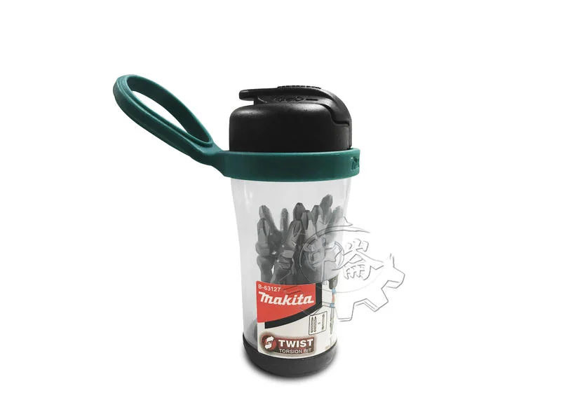 ＊中崙五金【附發票】牧田 可消磁增磁瓶裝起子頭組 B-63127 (65MM十字起子頭A-67511十支)