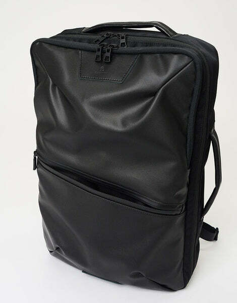 Progress Coating ver. 2WAY Backpack No.02390-SC-BLACK