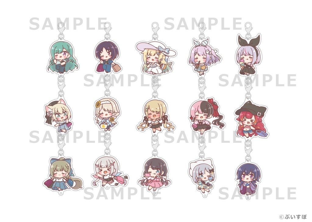 「ACG.GO」VSPO!ぶいすぽ  連結亞克力匙扣