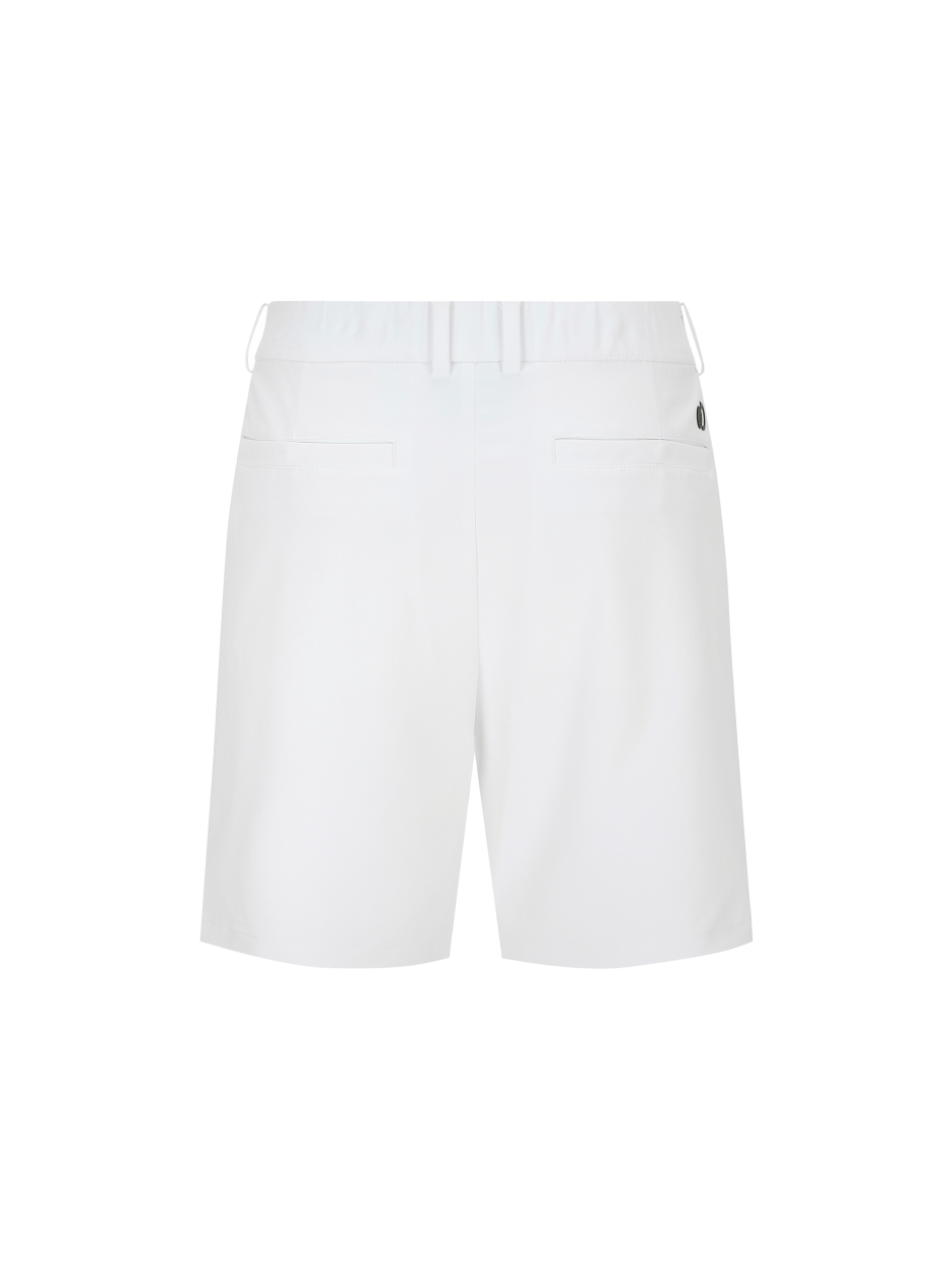 Discovery 輕質 高彈性 短褲 白色 男