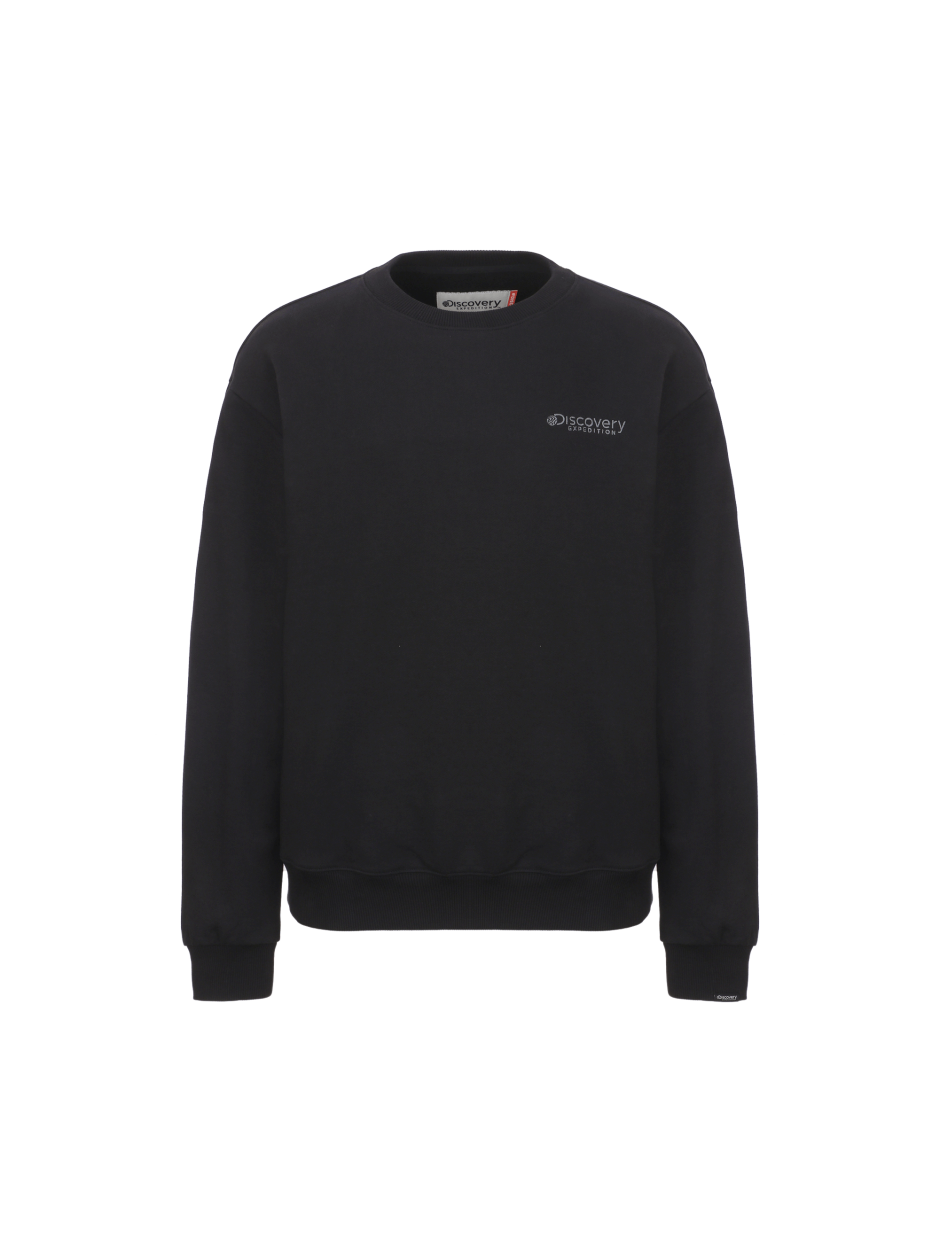 Discovery Awesome標誌 運動衣 衛衣 長袖 黑色 男