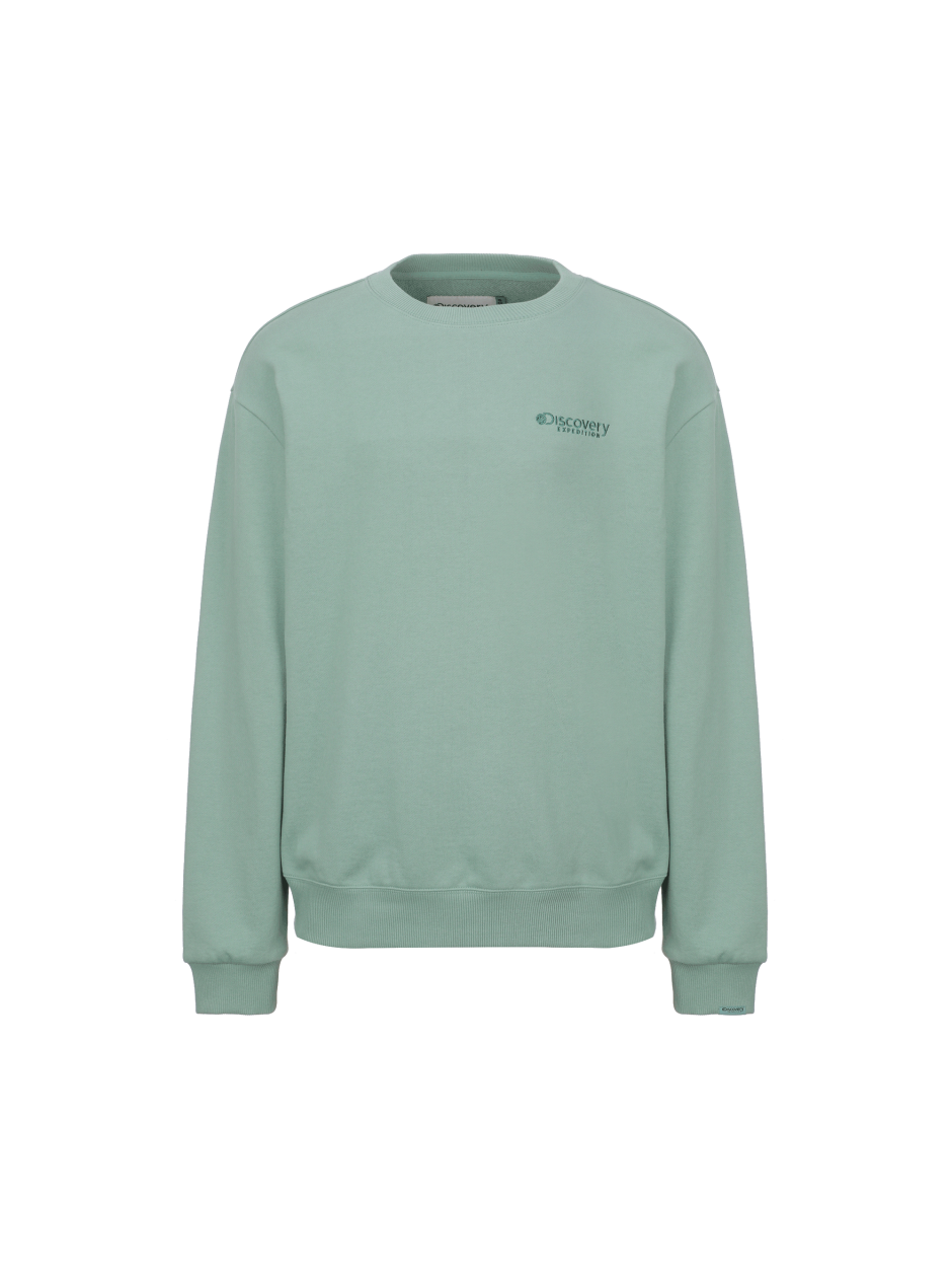 Discovery Awesome標誌 運動衣 衛衣 長袖 綠色 男