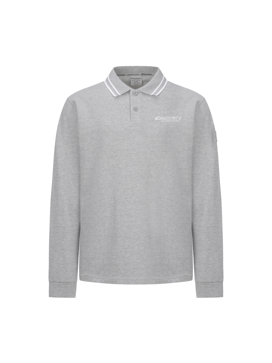 Discovery Symbol Wapen 襯衫 長袖 灰色 男