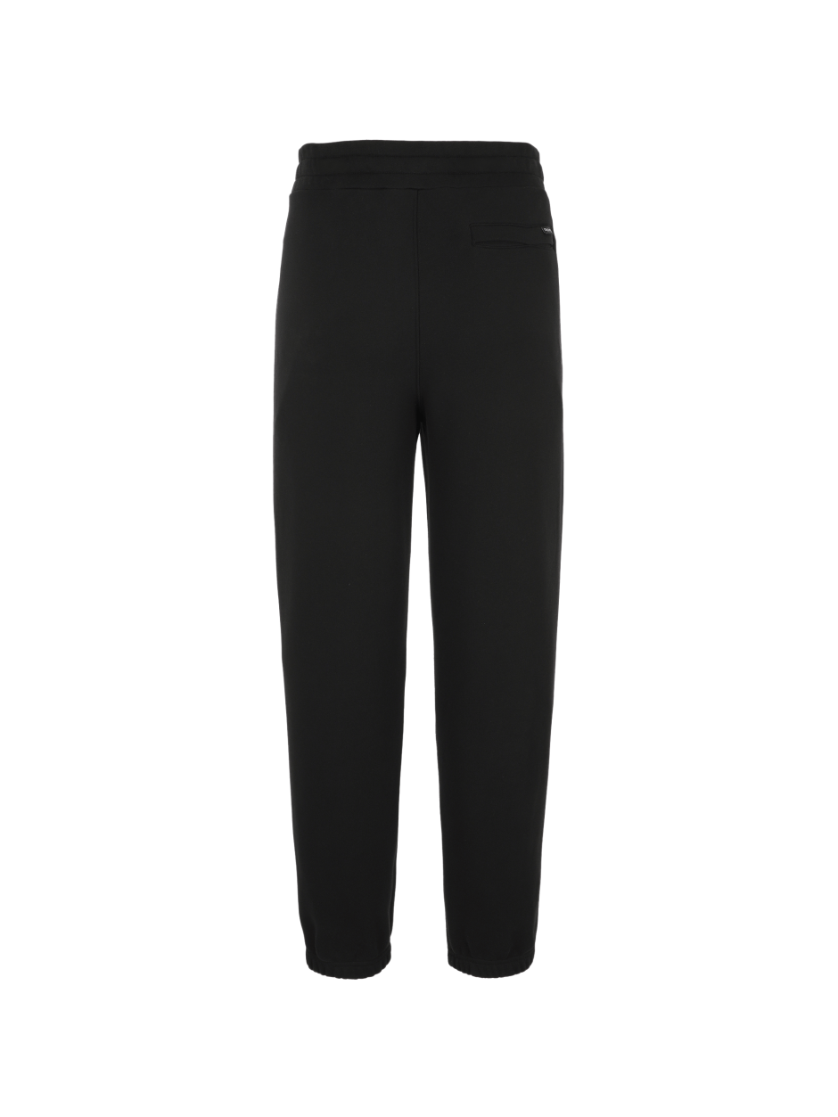 Discovery 簡約LOGO 長褲 運動褲 縮口褲 黑色 男