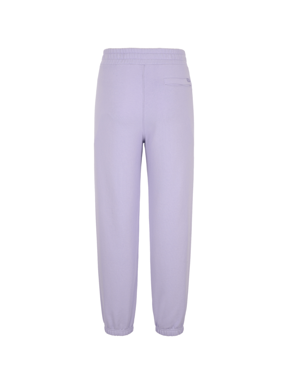 Discovery 簡約LOGO 長褲 運動褲 縮口褲 紫色 男