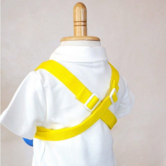 日本製 Disney 迪士尼交叉帶圍兜-米奇