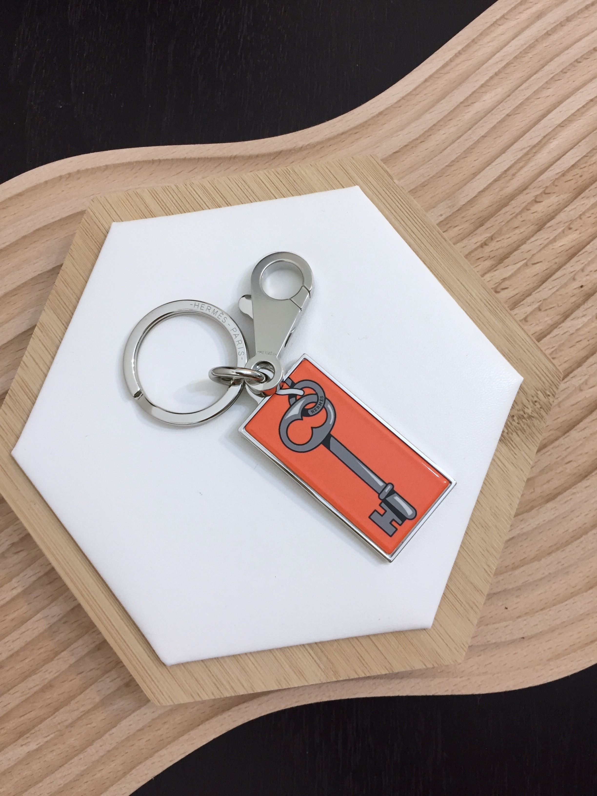 Hermes Illusion Key 鎖匙扣