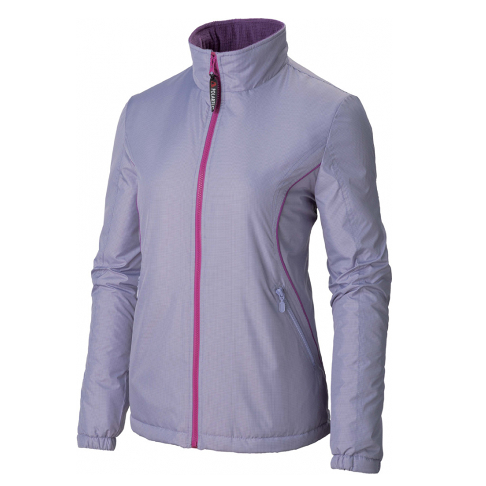 EasyMain 衣力美 輕暖快乾保暖棉外套 女款 (淺紫) Power Fill中層保暖/透氣/防風/輕量/登山健行 04EMC18096