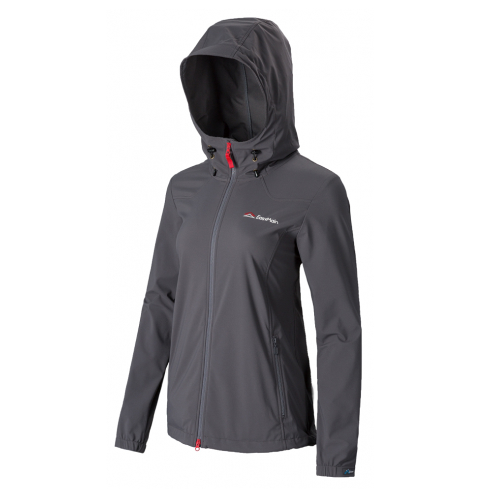 EasyMain 衣力美 CE19090 戶外全功能外套(附口罩) 女款 (2色) 排汗透氣/防水抗風/輕量保暖 04EMC19090