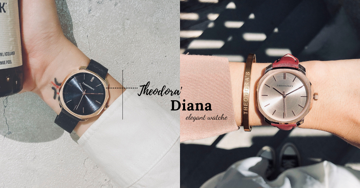 流行, 手錶, 飾品, 八邊型, THEODORA'S