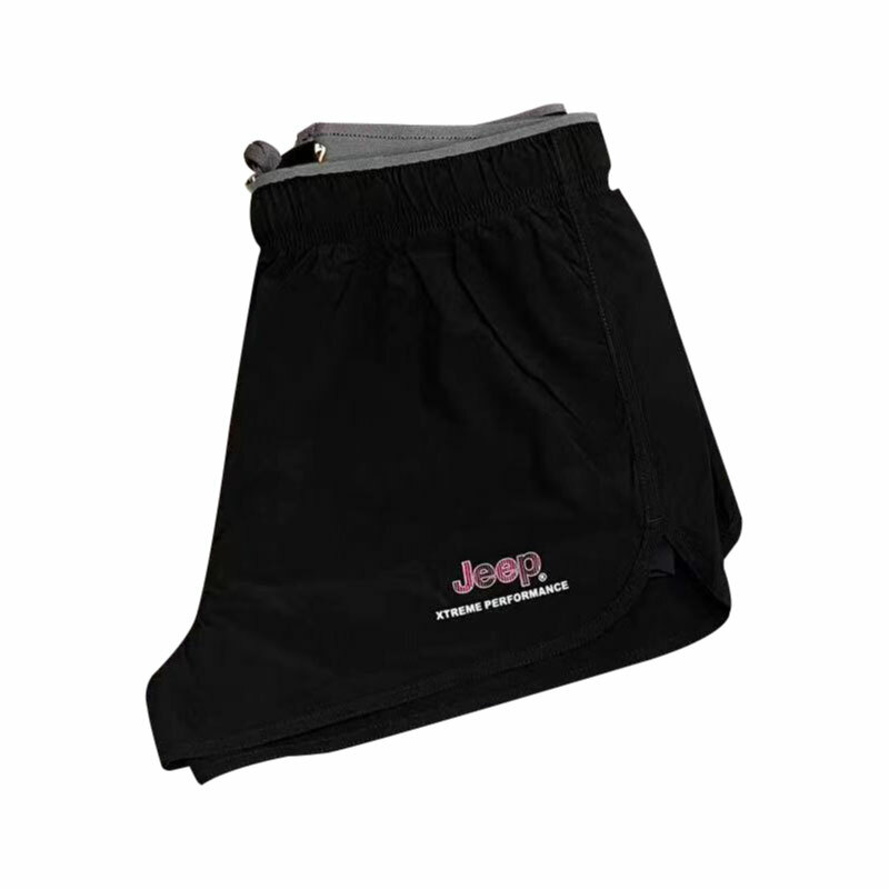 假兩件彈性短褲 女款 防曬/排汗透氣/快乾/休閒 20CFA1714