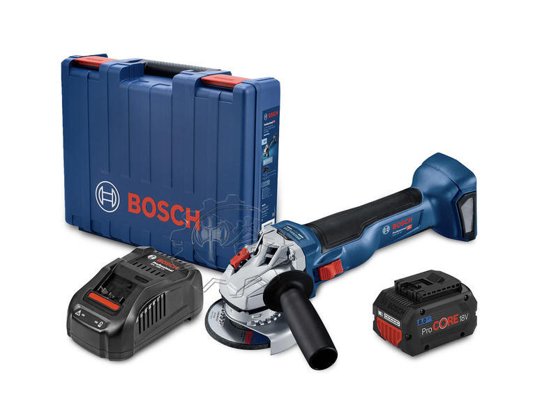 ＊中崙五金【附發票】BOSCH 18V超核芯鋰電免碳刷砂輪機 GWS 18V-10 單18V 8.0Ah鋰電池