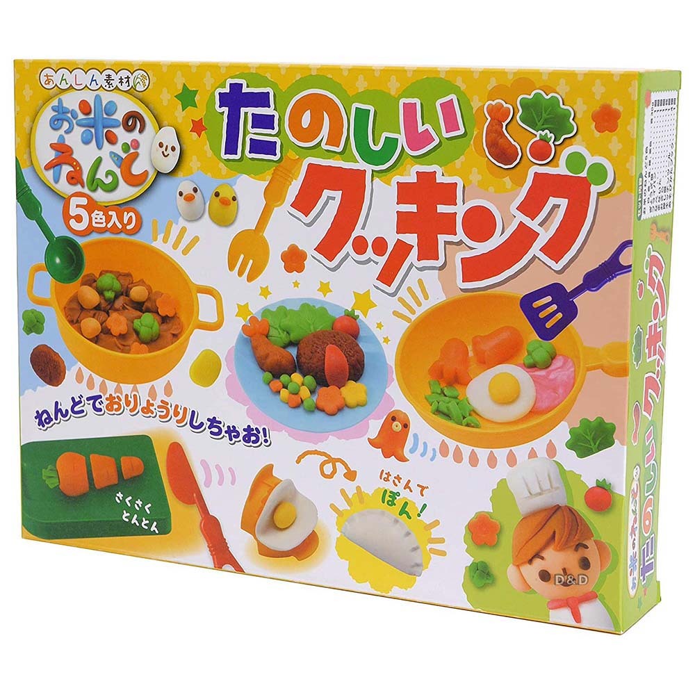 《日本 銀鳥 》米黏土 - 開心做菜組