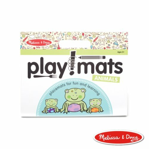 《 美國 Melissa & Doug 》美國瑪莉莎 繪圖本-繪畫遊戲餐墊本,可愛動物
