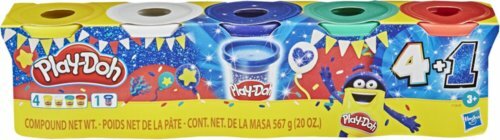 《 Play-Doh 培樂多 》藍寶石限定色4+1入組
