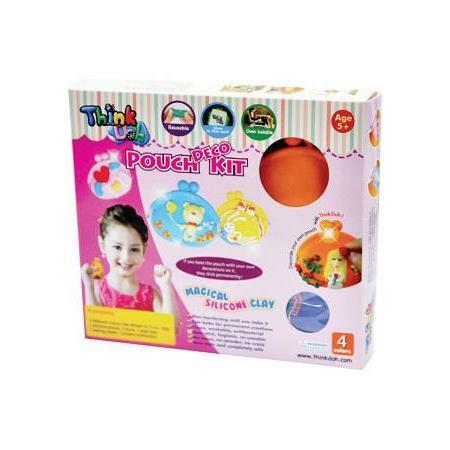 《 小康軒 Kids Crafts 》Think - Doh 矽膠黏土 - 零錢包創意組