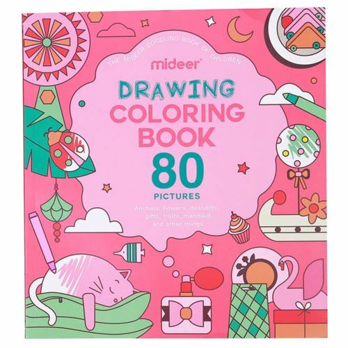 《 MiDeer》寶寶塗鴉冊(粉)