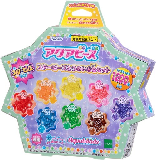 《 EPOCH 》透明星星水串珠補充包