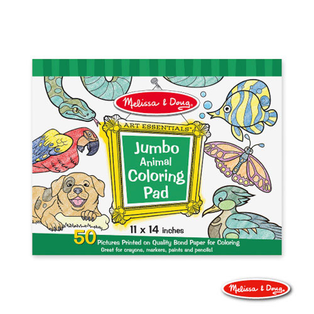 《 美國 Melissa & Doug 》繪圖本 - 動物