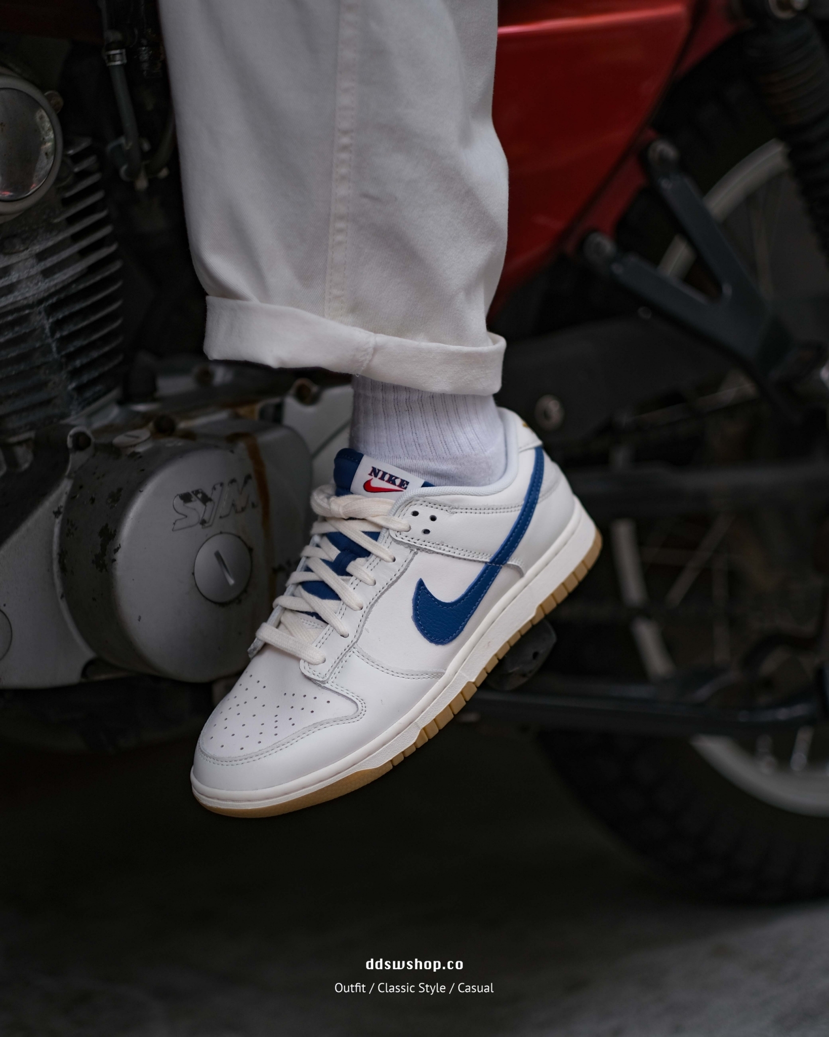 Nike Dunk Low SE "Sail Dark Marina Blue"  海鹽 牛奶藍 焦糖底 DX3198-133