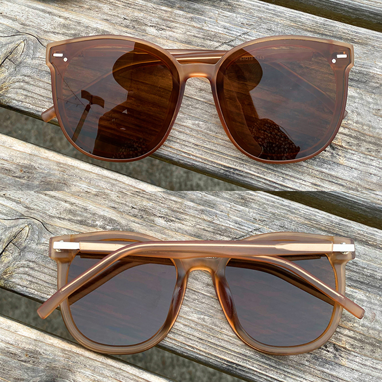 圓框貓眼太陽眼鏡