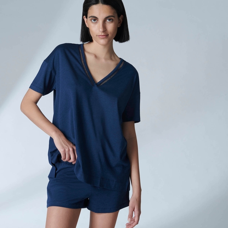 BRUME 霧 短袖T-Shirt 星空藍