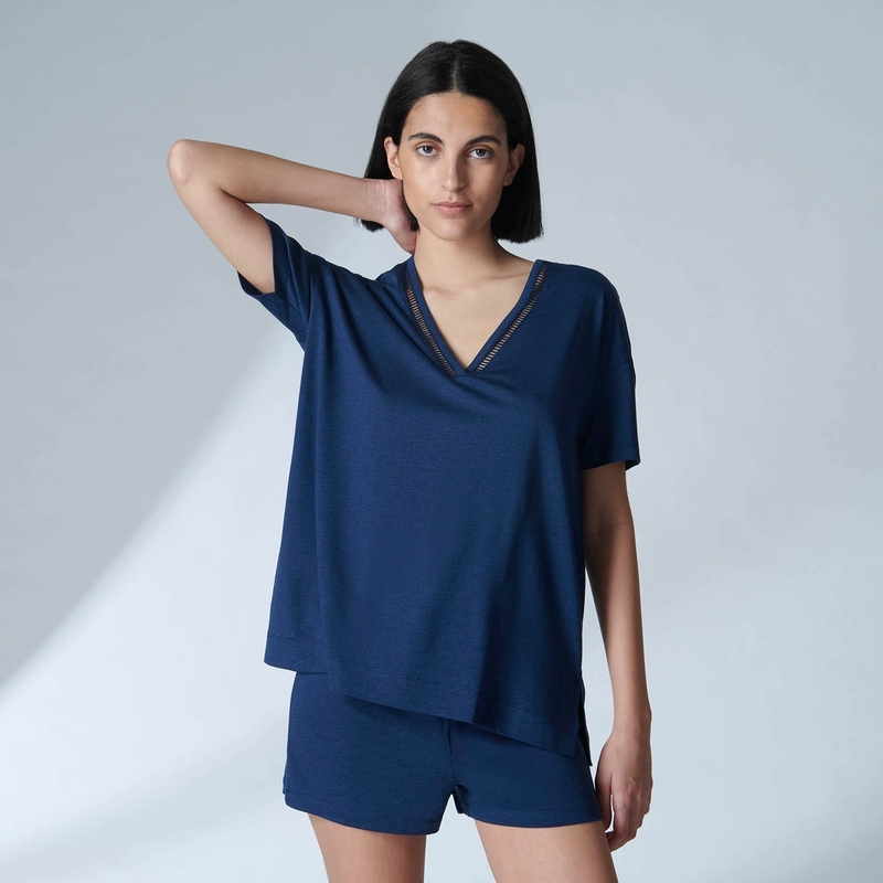 BRUME 霧 短袖T-Shirt 星空藍