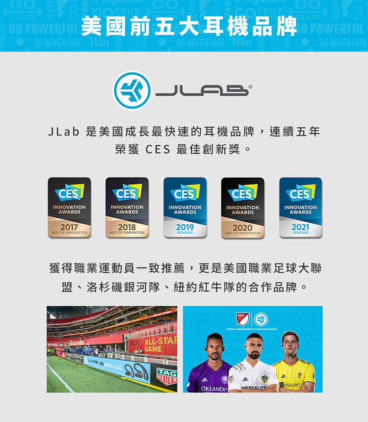 【JLab】Epic Sport 2 ブルートゥース スポーツヘッドホン - ヘッドホン・イヤホン - プラスチック