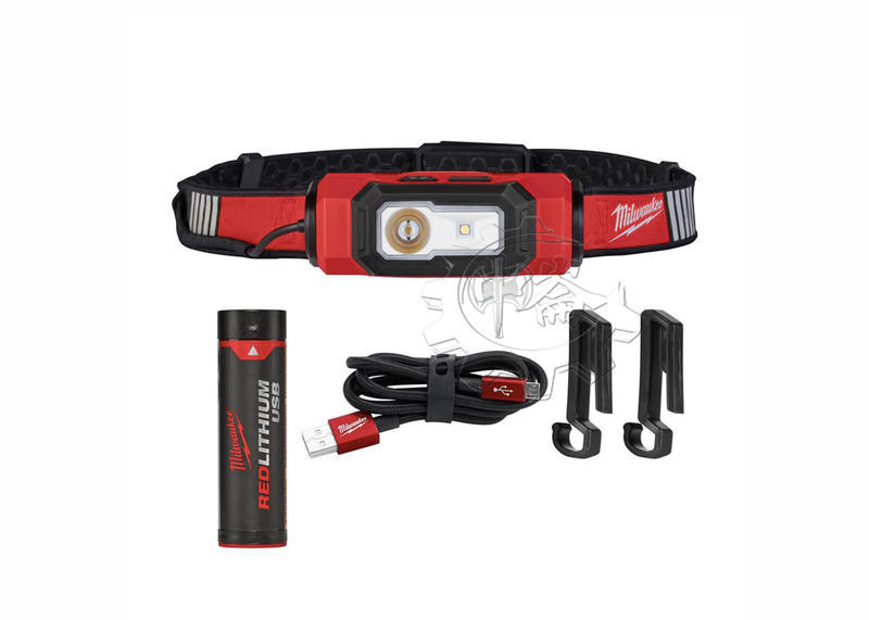 ＊中崙五金【附發票】 美沃奇 L4 HLVIS-301 USB 360度警示頭燈工作頭燈 非舊款L4 HLVIS-201