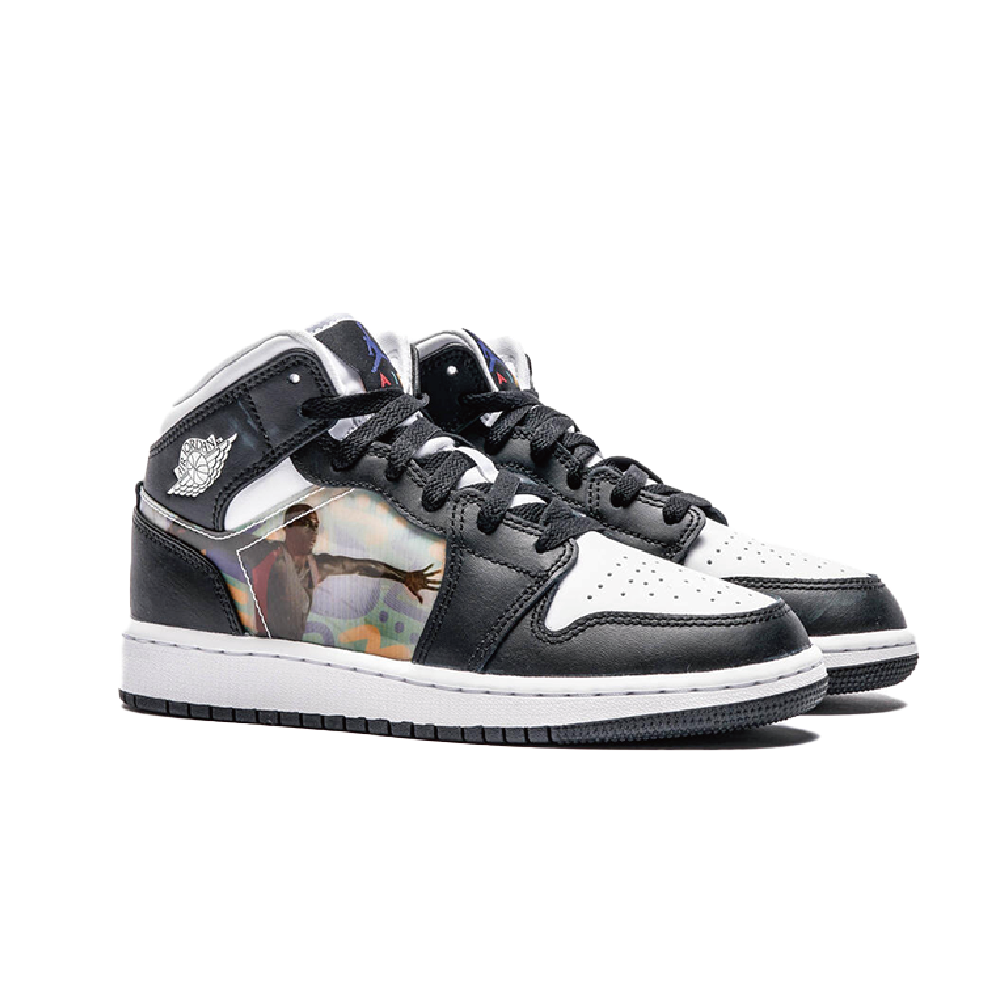 Air Jordan 1 Mid Hologram (GS) DR9495-001