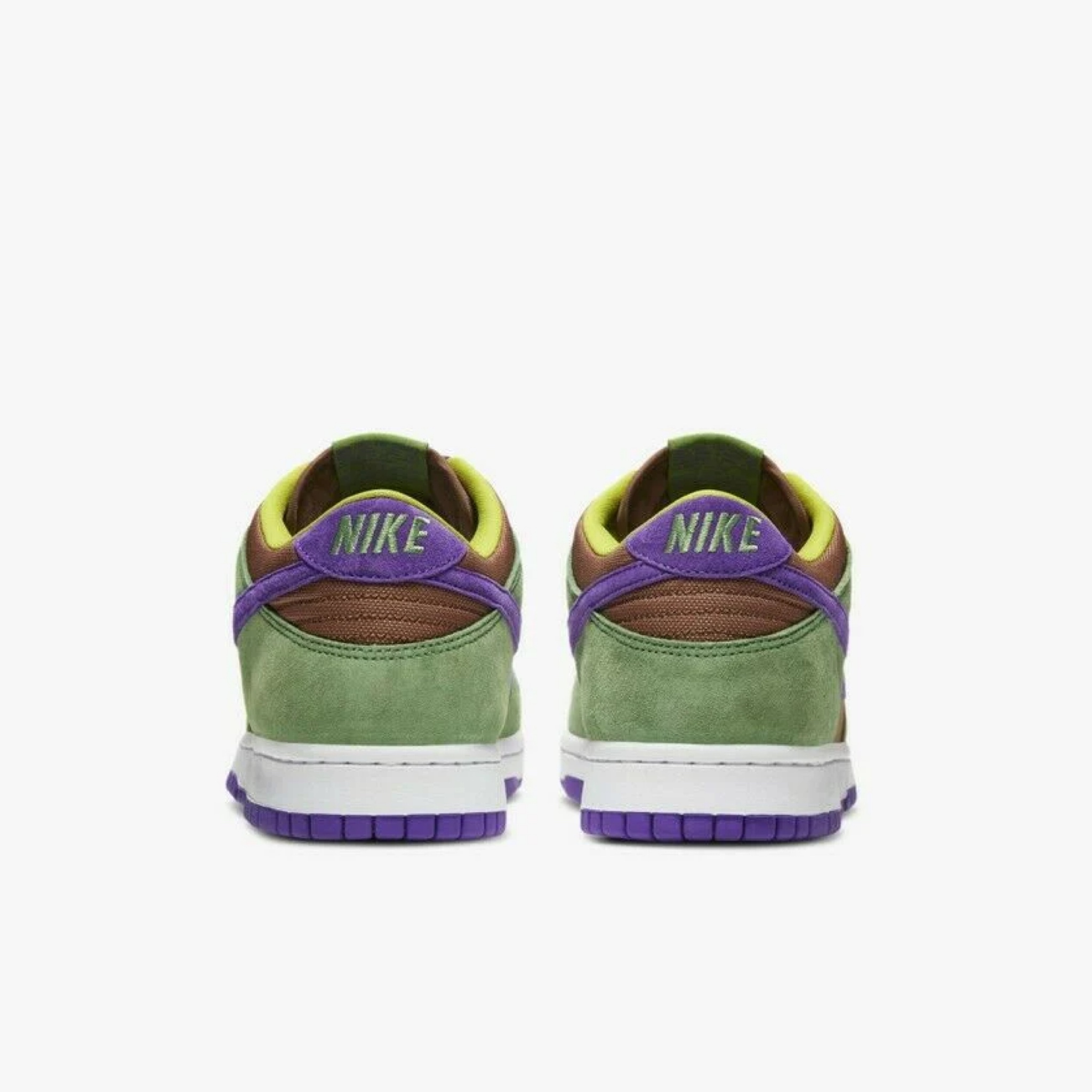 Nike Dunk Low Veneer 棕綠紫配色醜小鴨男鞋全新正品DA1469-200