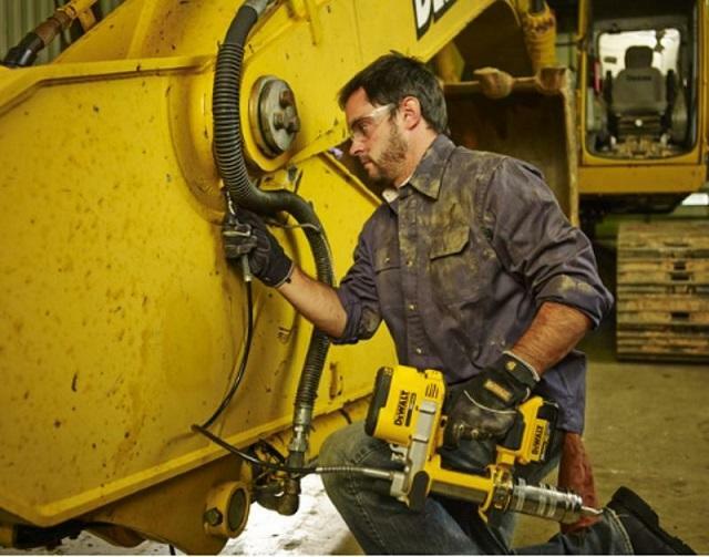 ＊中崙五金【附發票】DEWALT 得偉 20V 充電式黃油槍 電動牛油槍 DCGG571M1 非 DCGG571B