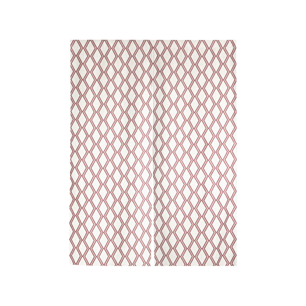 台灣製│手工│北歐風│仿麻織紋│長門簾│4色3尺寸