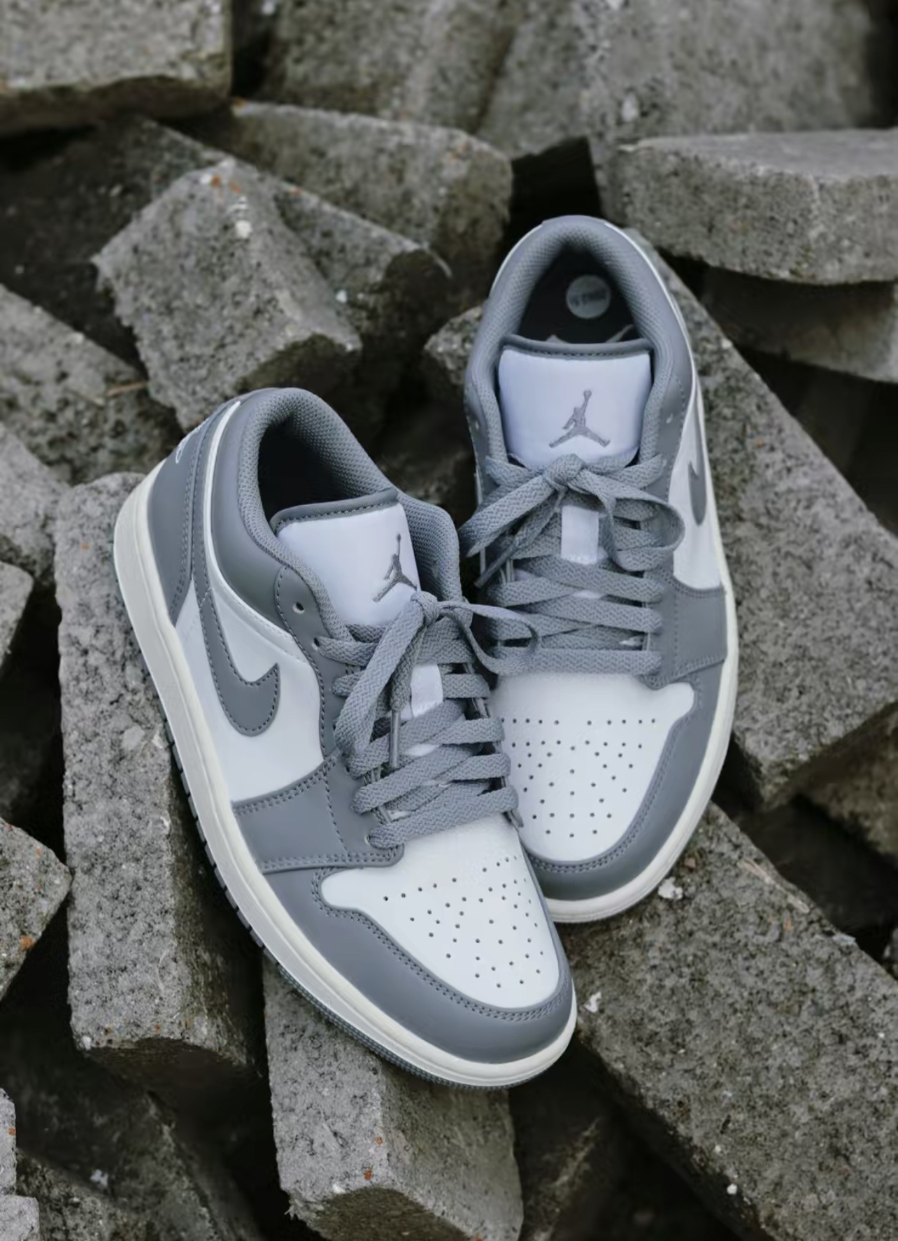 NIKE AIR JORDAN 1 LOW VINTAGE GREY 復古灰 男鞋 553558-053