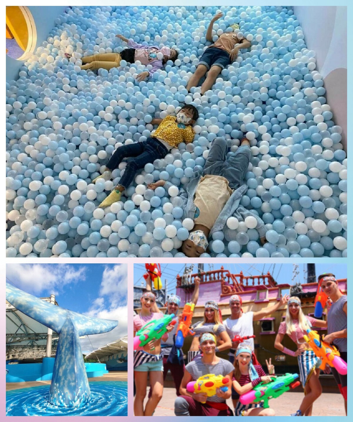 海洋公園表演時間