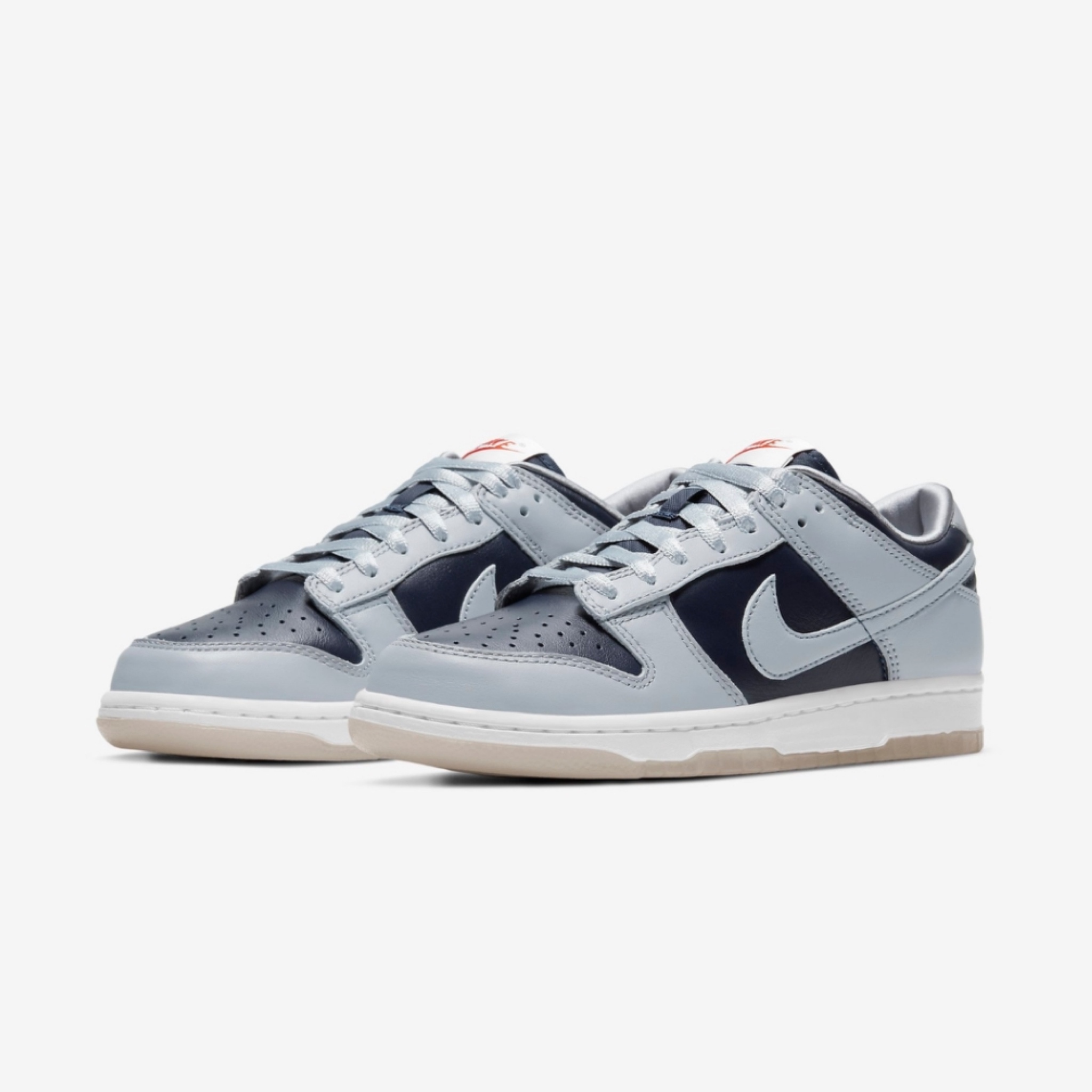 NIKE DUNK LOW COLLEGE  NAVY GREY 灰銀 海軍藍 喬治城 女鞋 DD1768-400