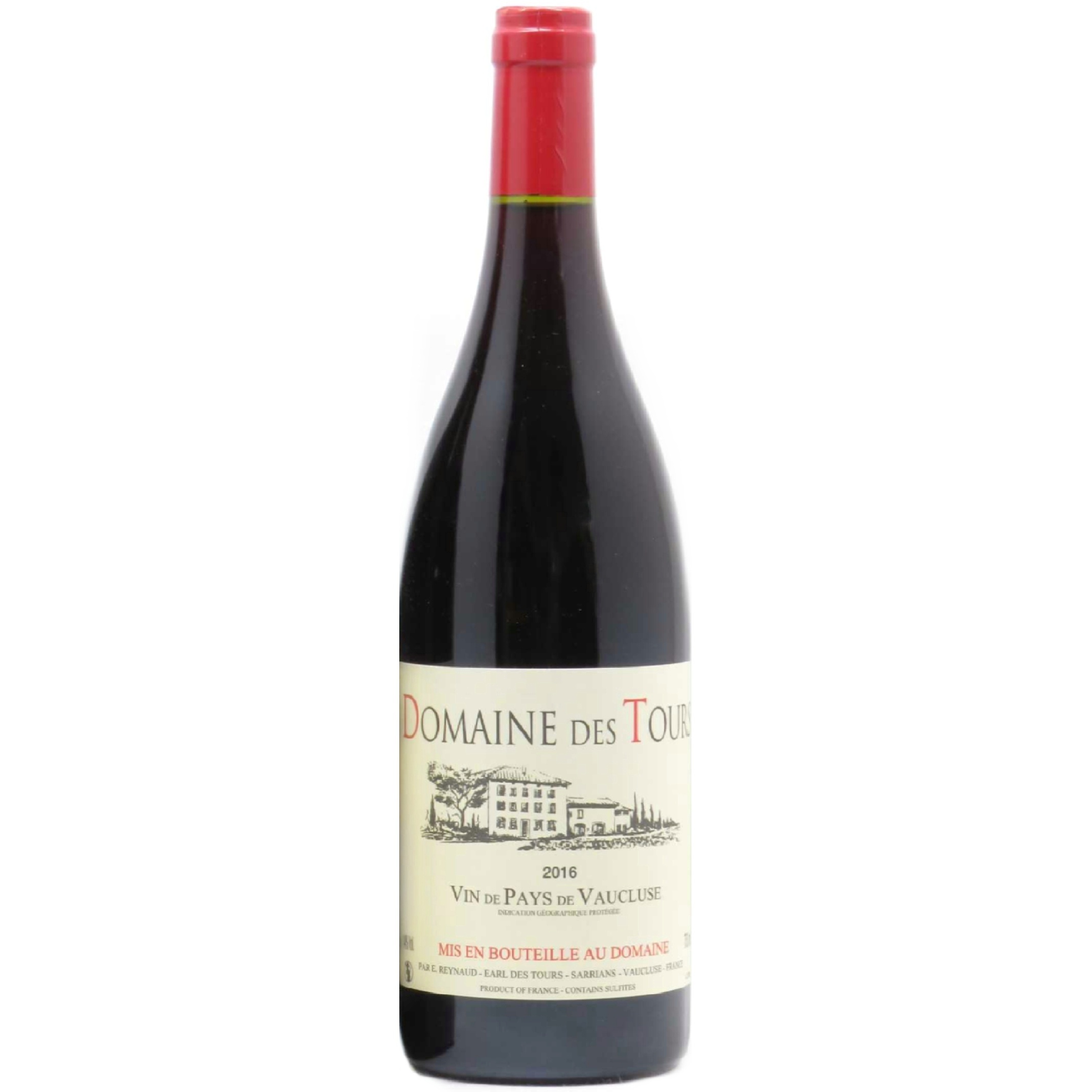 2015 Domaine des Tours Vin de Pays de Vaucluse Rouge