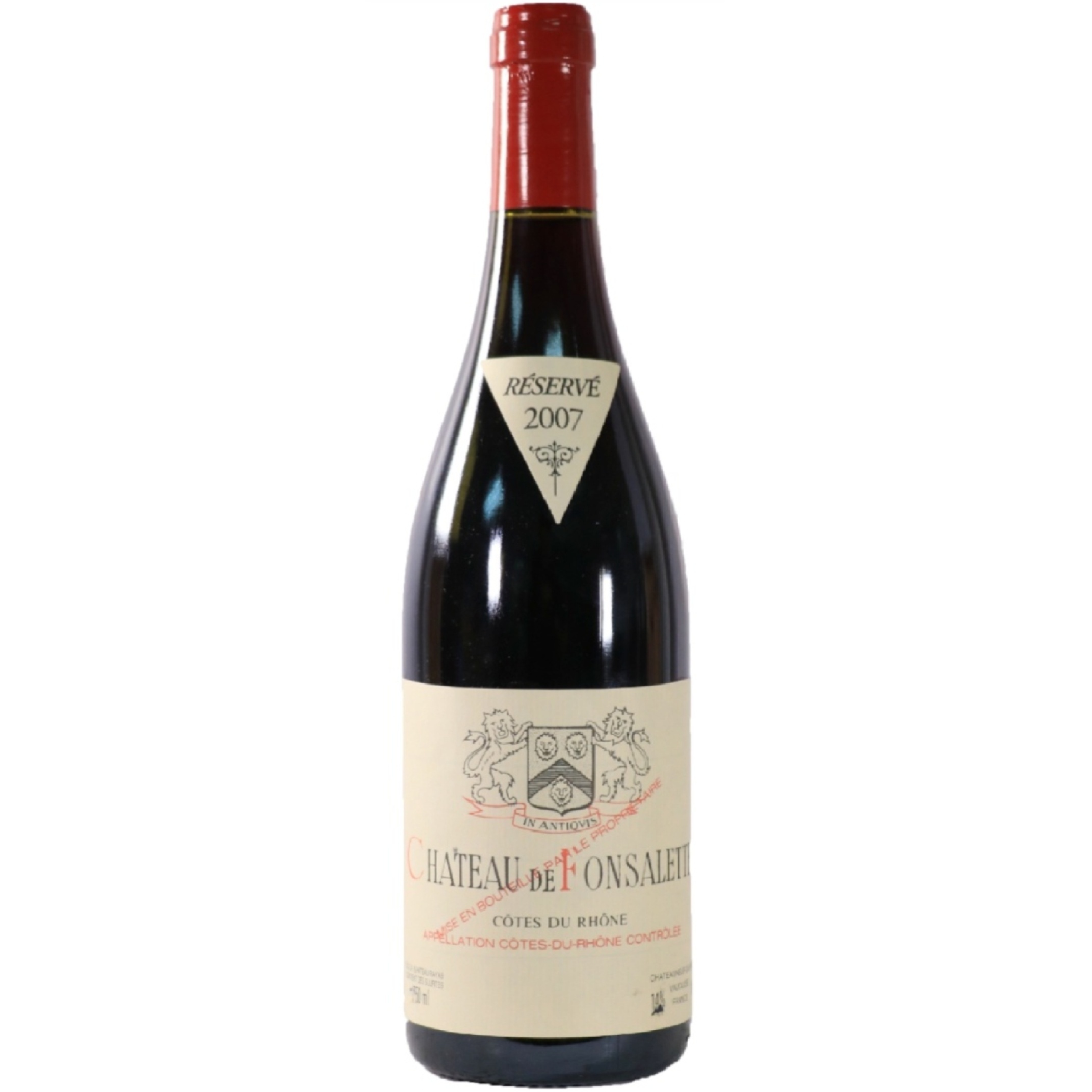 2009 Château Rayas Côtes Du Rhône Château De Fonsalette Reserve