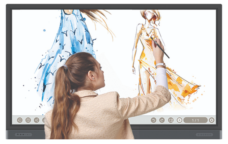 BenQ CP6501K 65” 4K DuoBoard Corporate Interactive Touchscreen Flat Panel