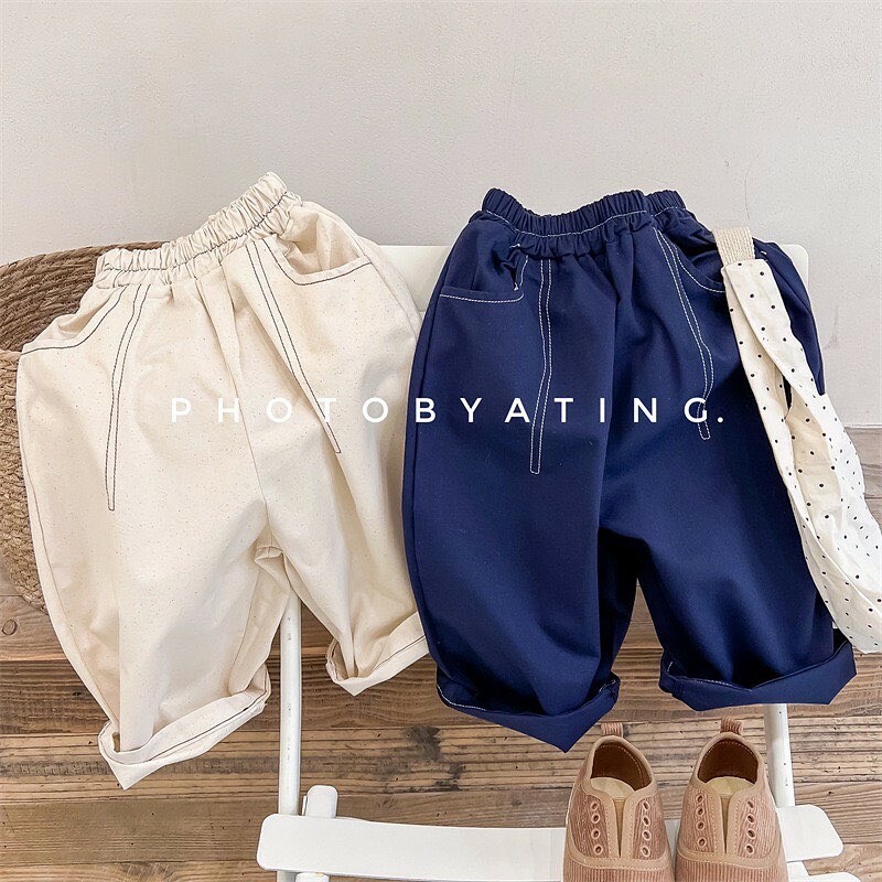 現貨130米色｜完美版型！不單調也不無聊質感褲💙🤍