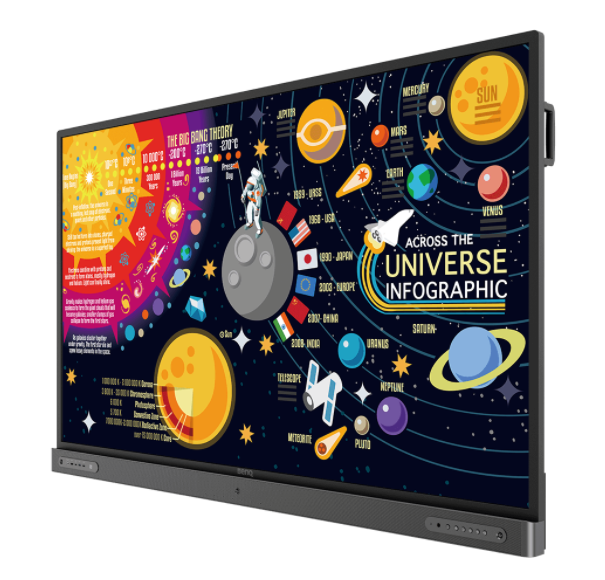 BenQ RP7502 4K UHD 75”Education Interactive Flat Panel Display