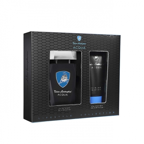 【GISH Beauty】Lamborghini 藍寶堅尼 水能量男性淡香水75ml禮盒