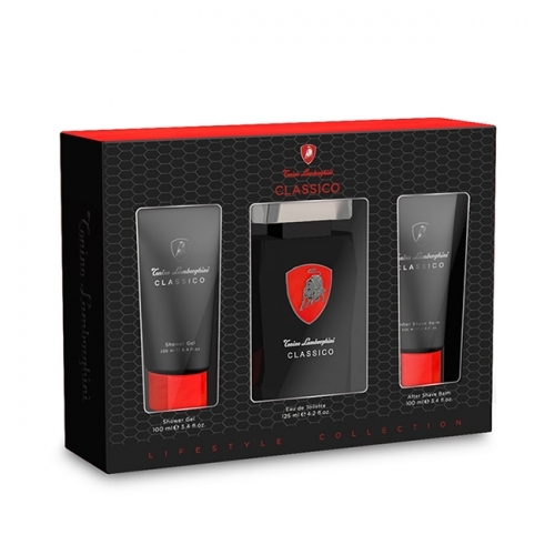 【GISH Beauty】Lamborghini 藍寶堅尼 經典能量男性淡香水125ml禮盒